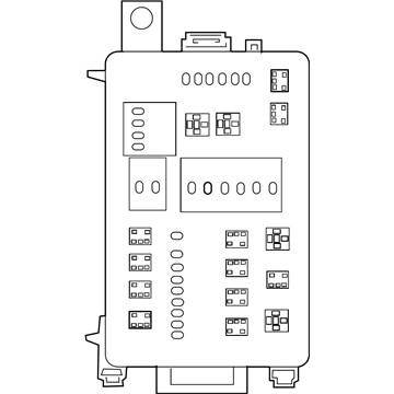 Mopar 68003895AB Distribution Box, Center
