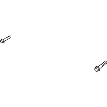 Jeep 6512061AA Lateral Rod Bolt