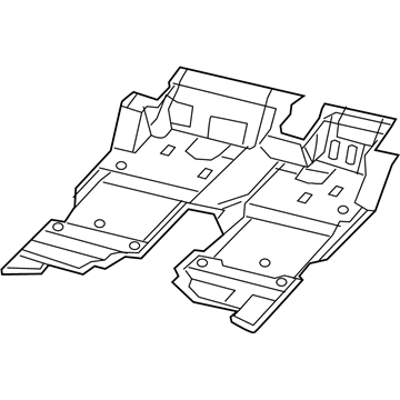 Jeep 6LJ69TX7AD Rear Carpet