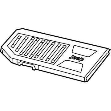 Mopar 6XS62TX7AA Cover, Passenger Side