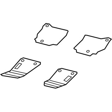 Jeep 6LJ74TX7AB Floor Mat