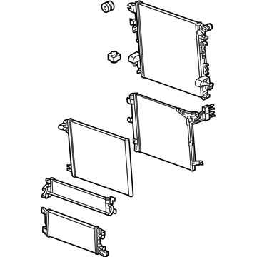 Jeep Radiator - 68541835AA