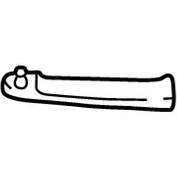 Dodge Ram Wagon Door Handle - 55075655