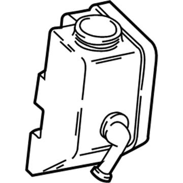 Jeep Comanche Power Steering Reservoir - 83503495