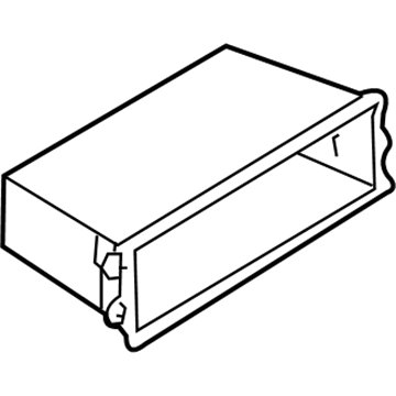 Mopar MR147142 Accessory Box, Black