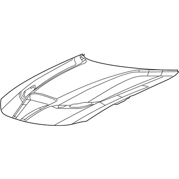 2022 Dodge Charger Hood - 68529909AA