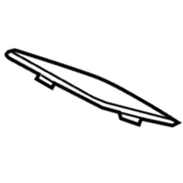 Mopar 68202580AC Air Vent Grille, Passenger Side