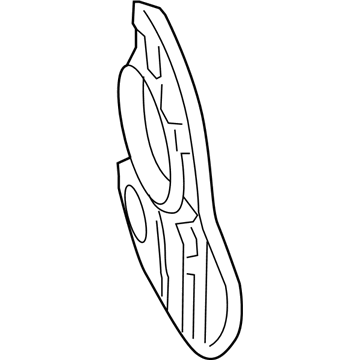 Dodge 4779794AB Splash Shield