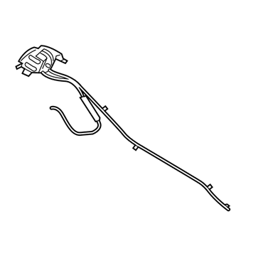 Jeep 6QY84TX7AC Release Cable