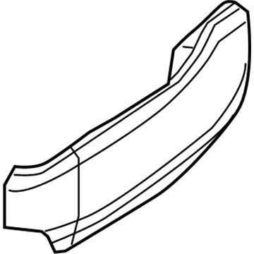 Mopar YM251DVAA Side Shield, Gray, Front Driver Side