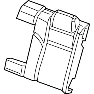 Dodge 5XZ51DX9AB Seat Back Cover