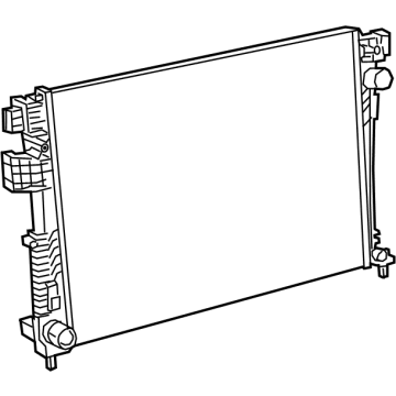 Chrysler Voyager Radiator - 68595954AA