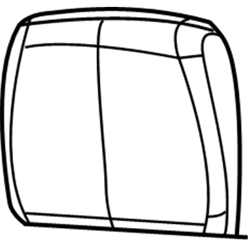 Mopar 1LX241D5AA Headrest, Rear Center
