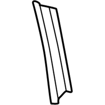 Mopar 5013107AA Vertical Support, Rear Driver Side