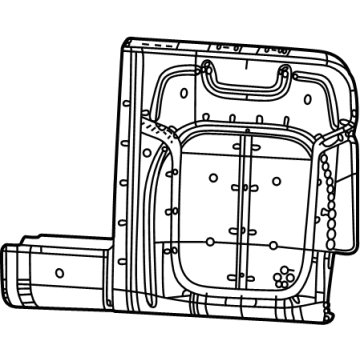Mopar 68458607AC Seat Back Pad