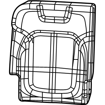 Jeep 7GH30TX7AE Seat Back Cover
