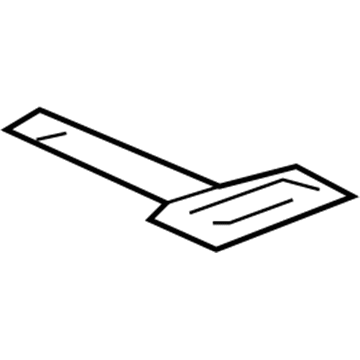 Dodge 68265143AA Air Bag Label
