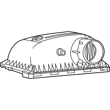 Ram Air Filter Box - 68333088AB