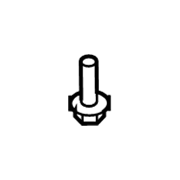 Jeep 6104418AA Tow Hook Bracket Bolt