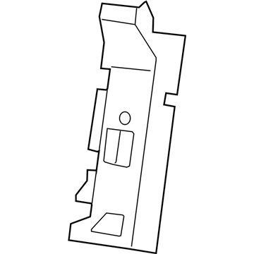 Jeep 68302728AC Hinge Pillar