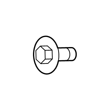 Jeep 6511288AA Idler Pulley Bolt