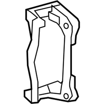 Ram Brake Caliper Bracket - 68144154AA