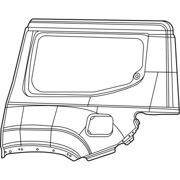 Jeep 68427794AC Quarter Panel