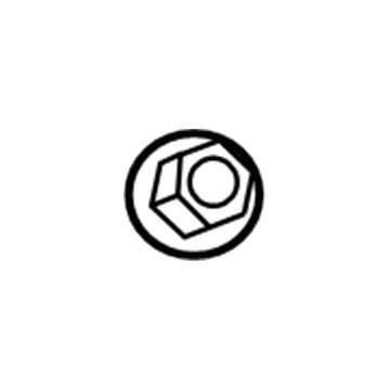 Dodge 6509460AA Retractor Assembly Nut
