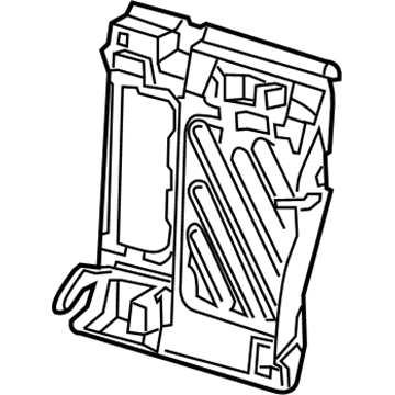 Mopar 68080813AA Seat Frame, Rear Driver Side