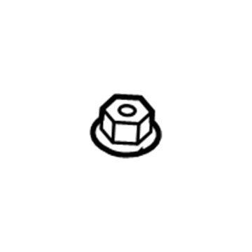 Dodge 6504954AA Wiper Arm Nut