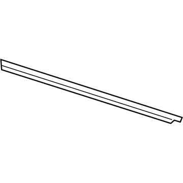 Jeep 68271682AC Belt Weatherstrip