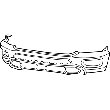 Ram 5ZB88SZ0AD Bumper