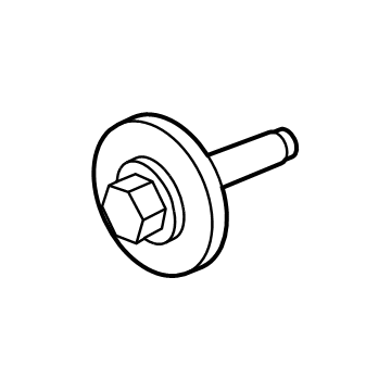 Jeep 6509487AA Idler Pulley Bolt