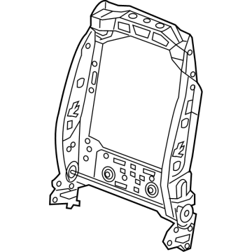 Ram 68050468AA Seat Back Frame