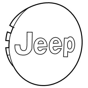 Jeep 1LB77LS1AC Center Cap