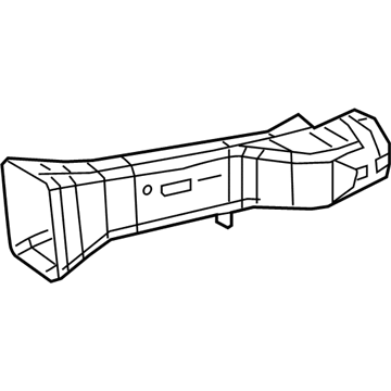 Mopar 68424623AA Air Inlet Duct, Front