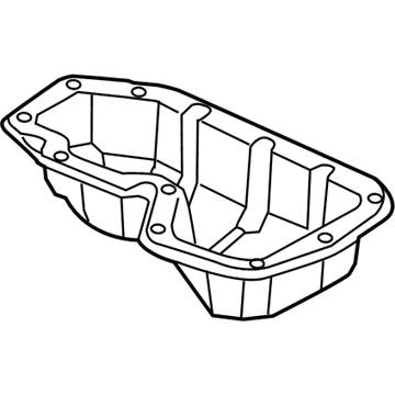 Dodge 5184546AD Lower Oil Pan