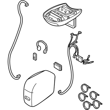Mopar 82207309 Entertain System, Sandstone