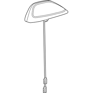 2018 Jeep Cherokee Antenna - 5LQ48PWQAB