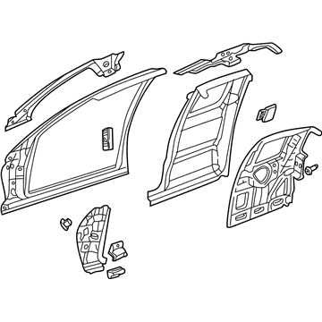 Mopar 4883908AJ Uniside Assembly, Passenger Side