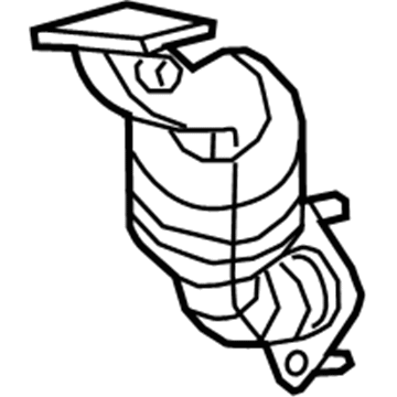 2020 Ram 1500 Catalytic Converter - 68249199AA