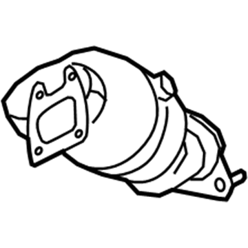 2020 Ram 1500 Catalytic Converter - 68249198AA