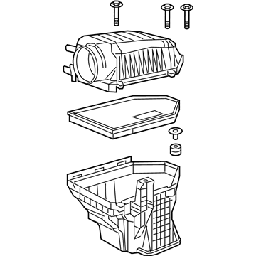 Chrysler Air Filter Box - 68413348AB