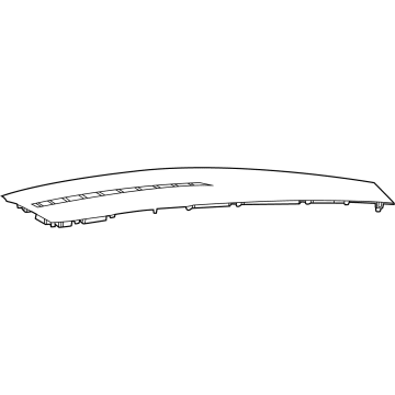 Jeep 6UB81TX7AA Defroster Grille