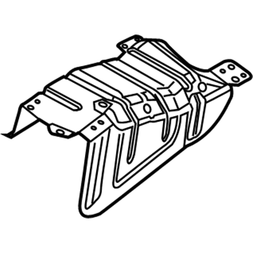 Ram 52022491AE Heat Shield