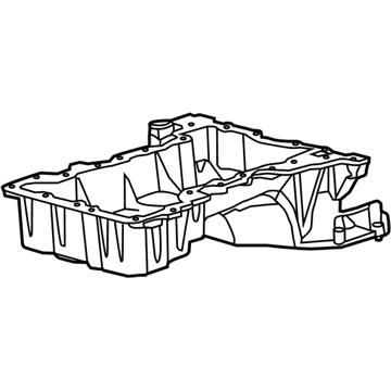 Mopar 68310659AA Oil Pan, Upper