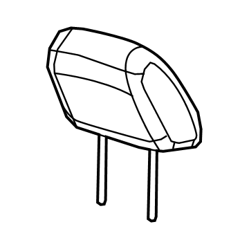 Ram 6MV921L1AE Headrest