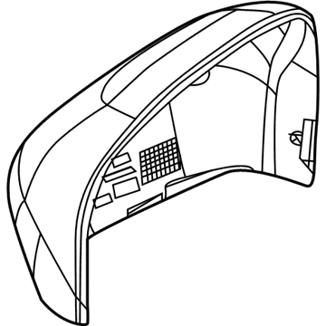 2020 Jeep Compass Mirror Cover - 6LL30KW3AA