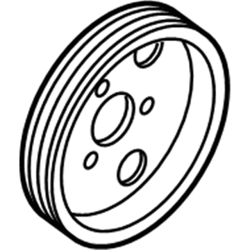 Mopar 68284395AA Pulley, Front