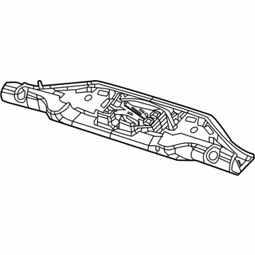 Jeep 6BR67TX7AD Center Molding